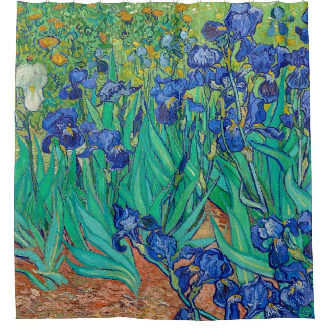Ire, 1889 von Vincent van Gogh Duschvorhang (Vorderseite)