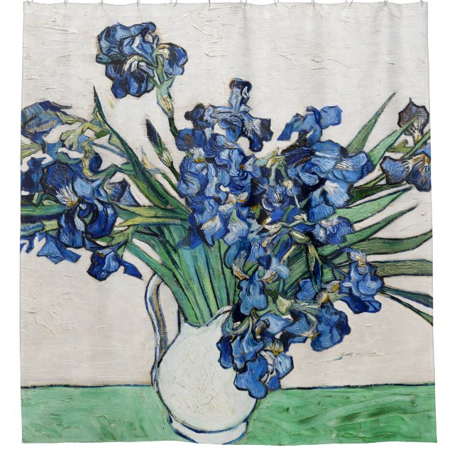 Ire (1890) von Vincent Van Gogh Duschvorhang (Vorderseite)