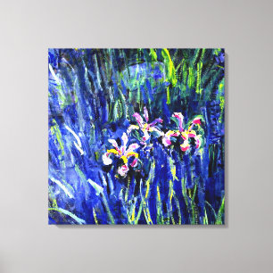 Ire, berühmtes Blumengemälde von Claude Monet, Leinwanddruck