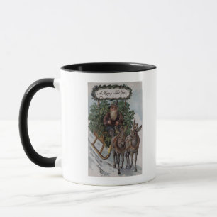 Ire, der Sleigh der Kleeblätter fährt Tasse