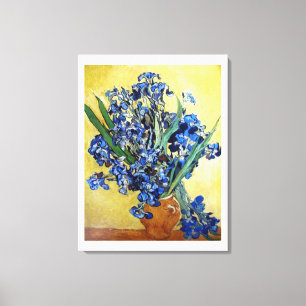 Ire im gelben Hintergrund. Vincent van Gogh Leinwanddruck