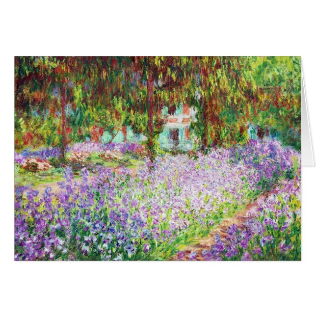 Ire im Monet's Garden Claude Monet (Vorderseite (Horizontal))