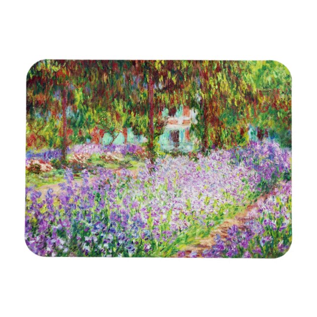 Ire im Monet's Garden Claude Monet Magnet (Horizontal)