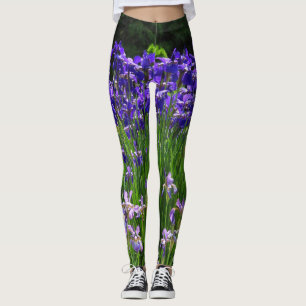 Ire Shades of Lila and Green Leggings