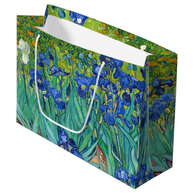 Ire, Vincent van Gogh große Geschenktasche Große Geschenktüte (Vorderseite Schrägansicht)