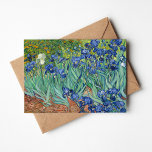 Ire | Vincent van Gogh Karte<br><div class="desc">Ire (1889) von dem niederländischen post-impressionistischen Künstler Vincent Van Gogh. Original Landschaftsmalerei ist ein Öl auf der Leinwand,  das einen Garten blühender Iris-Blume zeigt. Verwenden Sie die Entwurfstools,  um einen benutzerdefinierten Text hinzuzufügen oder das Bild zu personalisieren.</div>