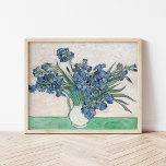 Ire | Vincent van Gogh Poster<br><div class="desc">Ire (1890) | Original-Kunstwerk des niederländischen Postimpressionisten Vincent Van Gogh (1853-1890). Das Bild zeigt ein ruhiges Leben mit einem vollen Blumenstrauß auf einem grünen Tisch vor einem cremefarbenen,  weißen Hintergrund. Verwenden Sie die Entwurfstools,  um einen benutzerdefinierten Text hinzuzufügen oder das Bild zu personalisieren.</div>
