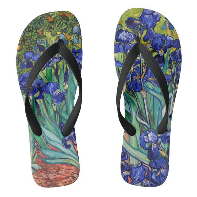 Ire von Vincent van Gogh Flip Flops (Fußbett)