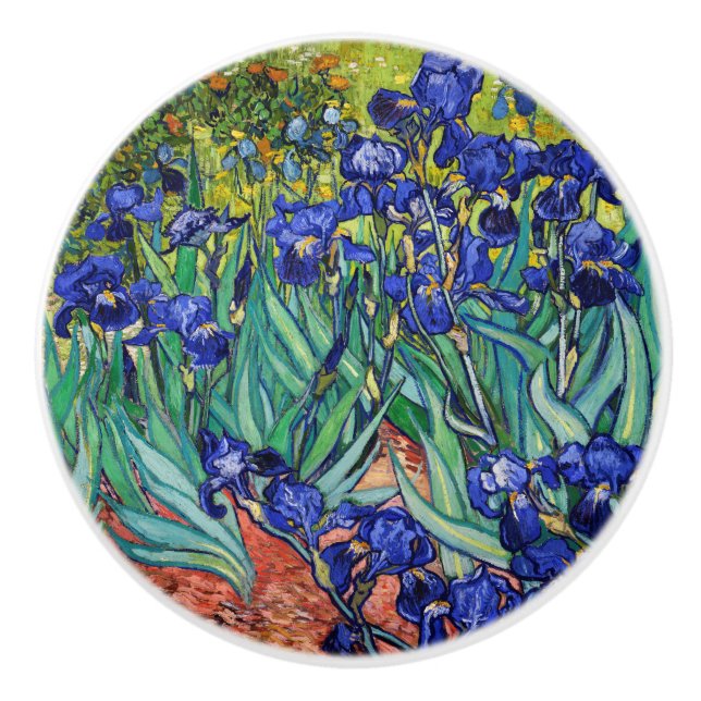 Ire von Vincent van Gogh Keramikknauf (Vorderseite)