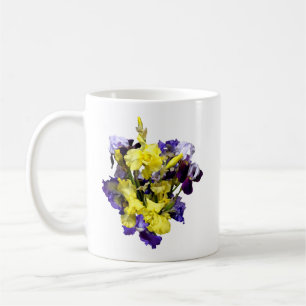 Ire Yellow und Lila Kaffeetasse