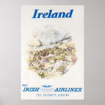 Ireland Art Travel Poster Irish Print