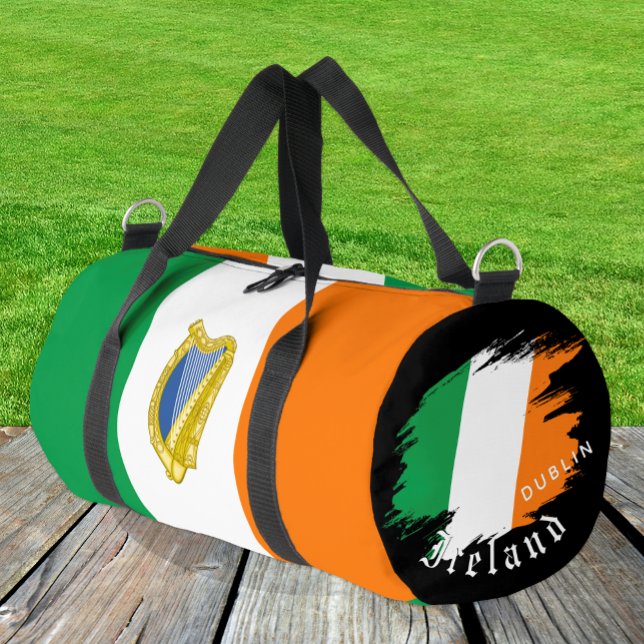 Ireland Bag, Dublin, travel, Irish Flag Duffle Bag (Von Creator hochgeladen)