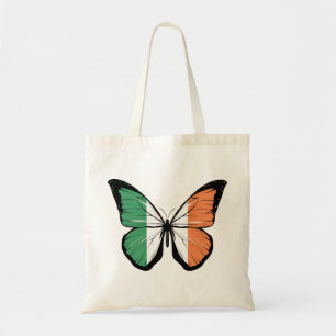 Ireland Butterfly Flag Tragetasche