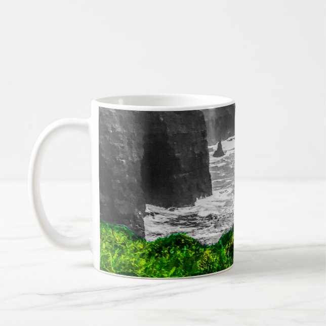 Ireland Cliffs of Moher Coffee Tasse (Links)