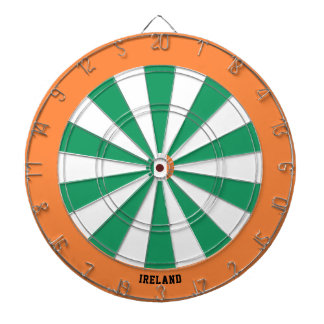 Ireland Flag Patriot's Bullseye Dartscheibe