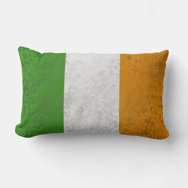 Ireland flag pillow lendenkissen (Vorderseite)