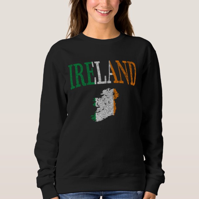 Ireland Flag Sweatshirt (Vorderseite)