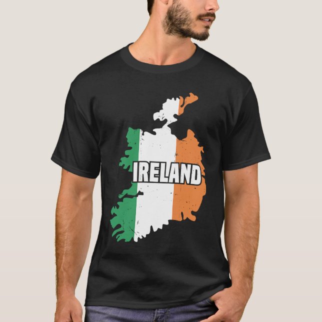 Ireland Irish Home Pride Irish Flag  1 T-Shirt (Vorderseite)