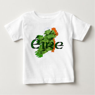 Ireland Map v2 von Kenneth Yoncich Baby T-shirt