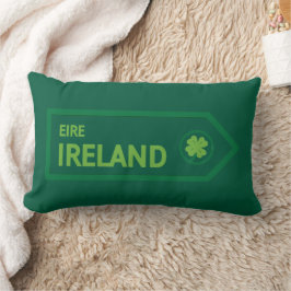 Ireland Road Sign Lendenkissen