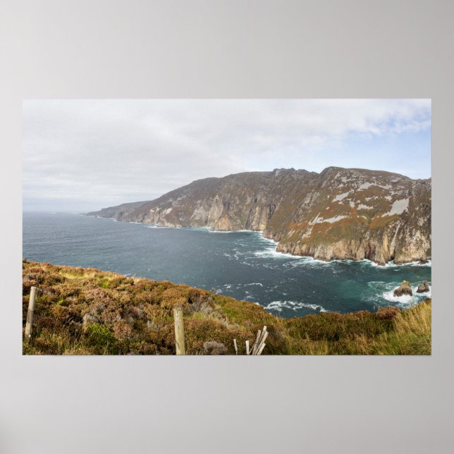Ireland Slieve League Cliffs Foto Poster (Vorne)