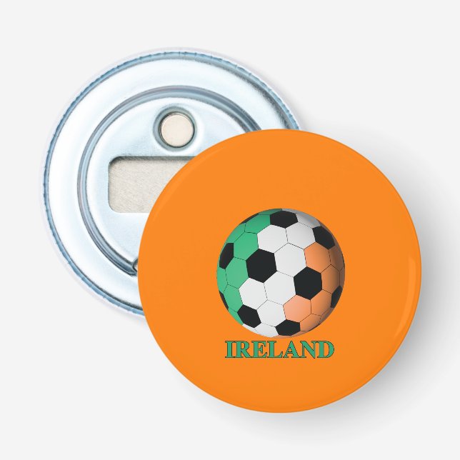Ireland soccer flaschenöffner (Vorderseite)