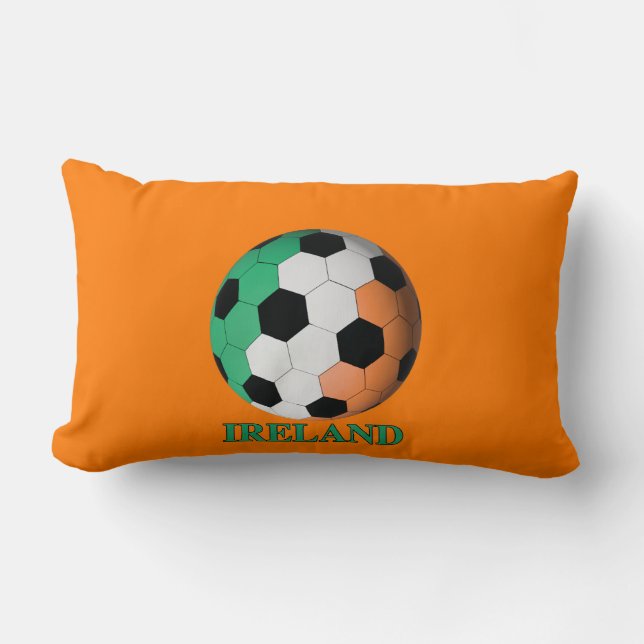 Ireland soccer lendenkissen (Vorderseite)