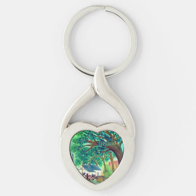 Ireland Souvenir Schlüsselanhänger (Vorderseite)