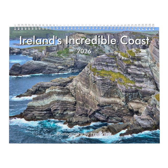 Ireland's Incredible Coast 2026 Calendar Kalender (Titelbild)