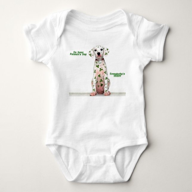 Iren Dalmation - Baby Strampler (Vorderseite)