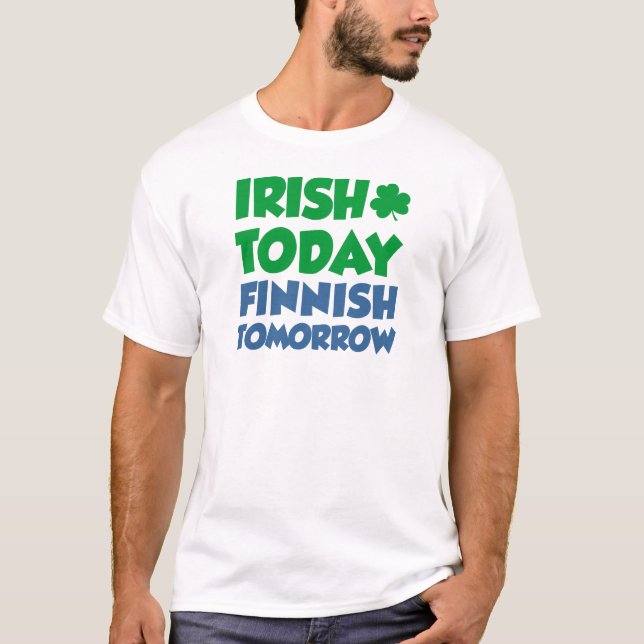 Iren heute finnisch morgen T-Shirt (Vorderseite)