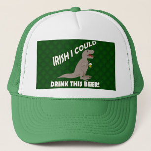 Iren I konnten dieses Bier, lustiges T-Rex trinken Truckerkappe