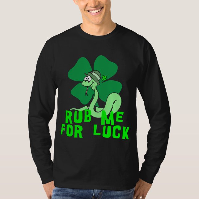 Iren reiben mich für Glück T-Shirt (Vorderseite)
