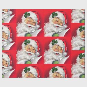 Iren Sankt, irisches Weihnachten, Irland, Iren, Geschenkpapier
