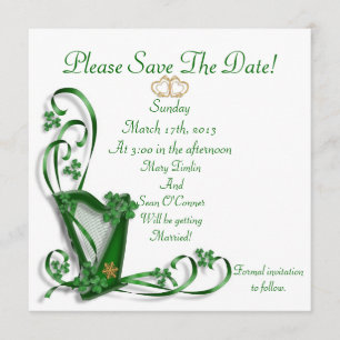 Iren Save the Date für Wedding, Harfe