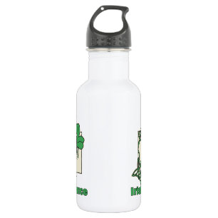 Iren-Tanz-Herz Edelstahlflasche