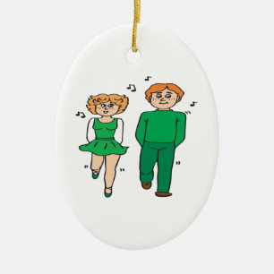 Iren-Tanz Keramik Ornament