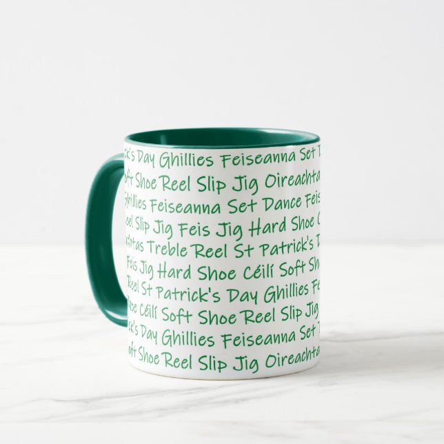 Iren-Tanz Tasse (Vorderseite Links)