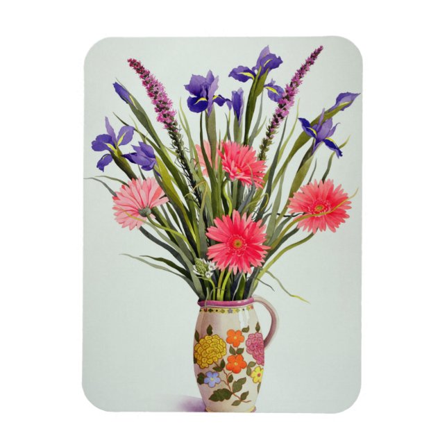 Iren und Berbera in einem niederländischen Jug Magnet (Vertikal)