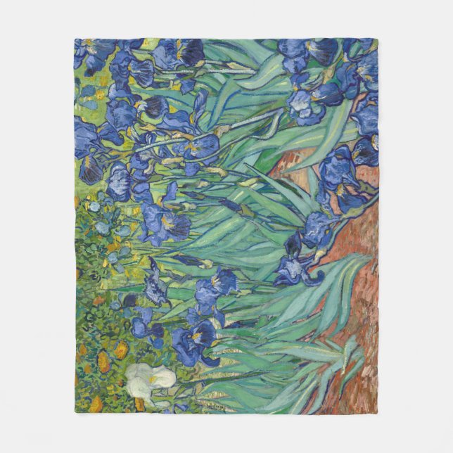 Iren von Van Gogh Fleecedecke (Vorderseite)