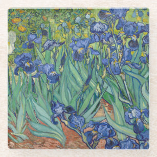 Iren von Van Gogh Glasuntersetzer