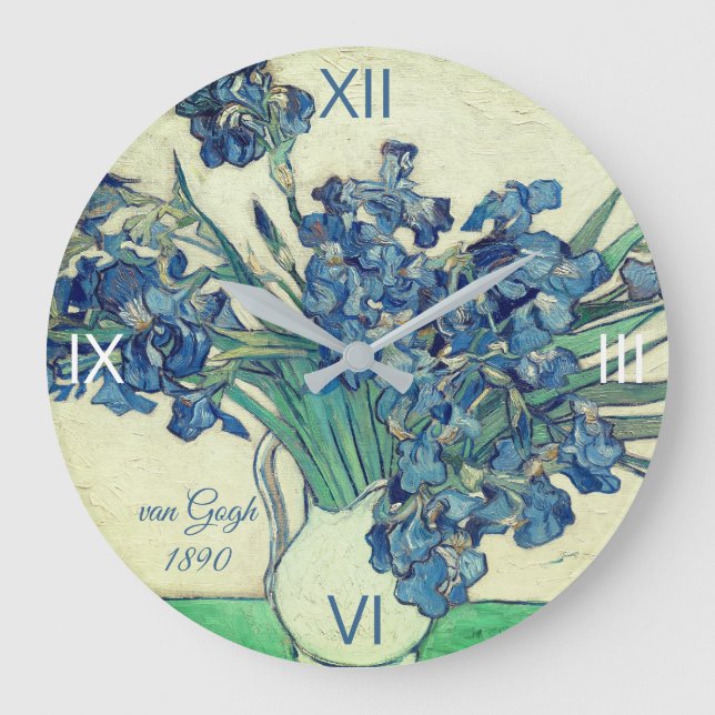 Iren von van Gogh: Große Wanduhr (Vorderseite)