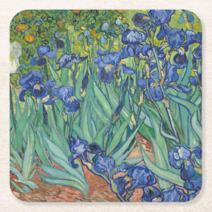 Iren von Van Gogh Rechteckiger Pappuntersetzer