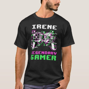 Irene Legendary Gamer Personalisiert 1 T-Shirt