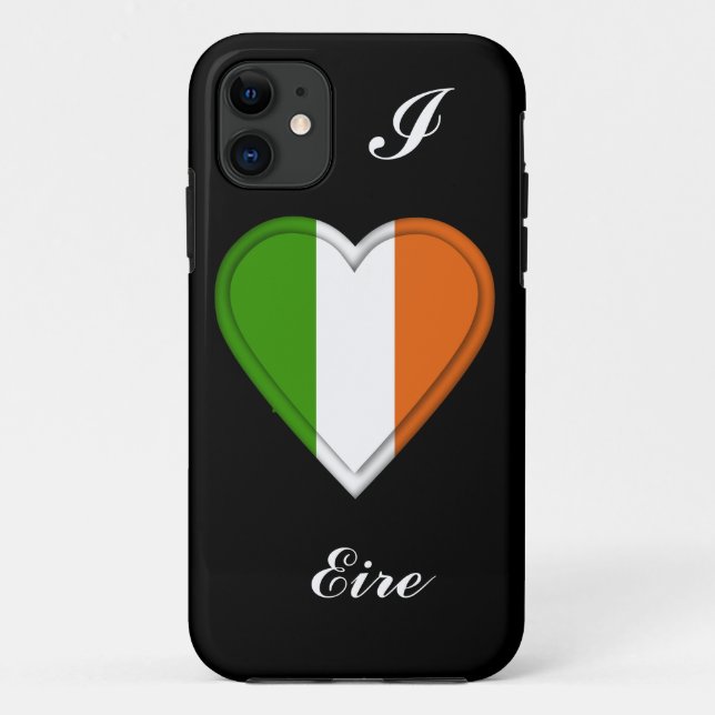 Irenflagge Eire Irland Case-Mate iPhone Hülle (Rückseite)