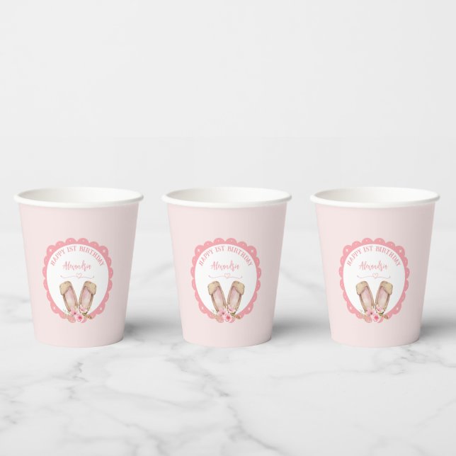 Irgendein Sonnenschein verwandelt ein rosa Mädchen Pappbecher (Multi)