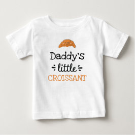 [irgendein Text] Kleiner Croissant Baby T-shirt