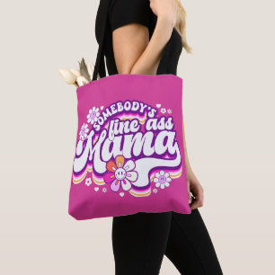 Irgendeine feine Mama hot pink Tasche
