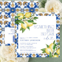 Irgendetwas Blue Lemon marokkanisches QR-Brautpart