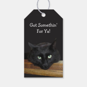 Irgendjemand für Ya Black Cat Geschenketiketten Geschenkanhänger